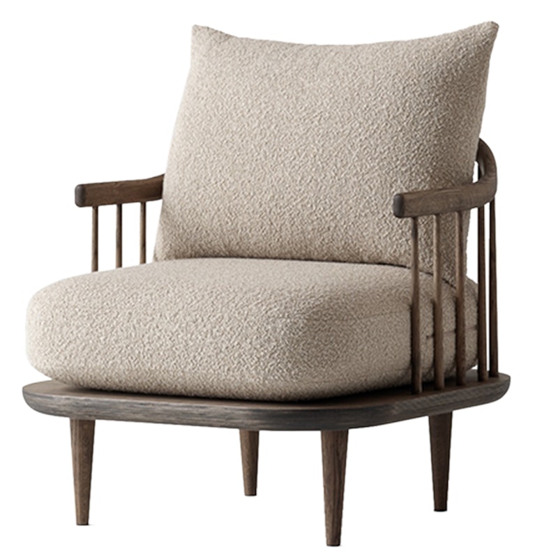 Fly Sc10 Armchair, Smoked Oiled Oak / Karakorum 003