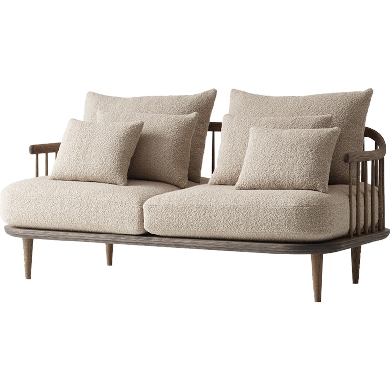 Fly Sc2 Sofa, Smoked Oiled Oak / Karakorum 003