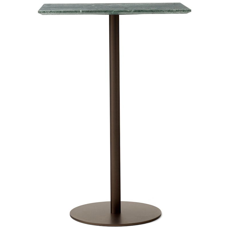 In Between SK21 Bar Table 60x70 cm, Verde Guatemala / Bronzed