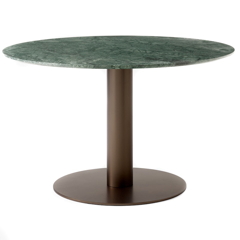 In Between SK11 Table Ø120 cm, Verde Guatemala / Bronzed