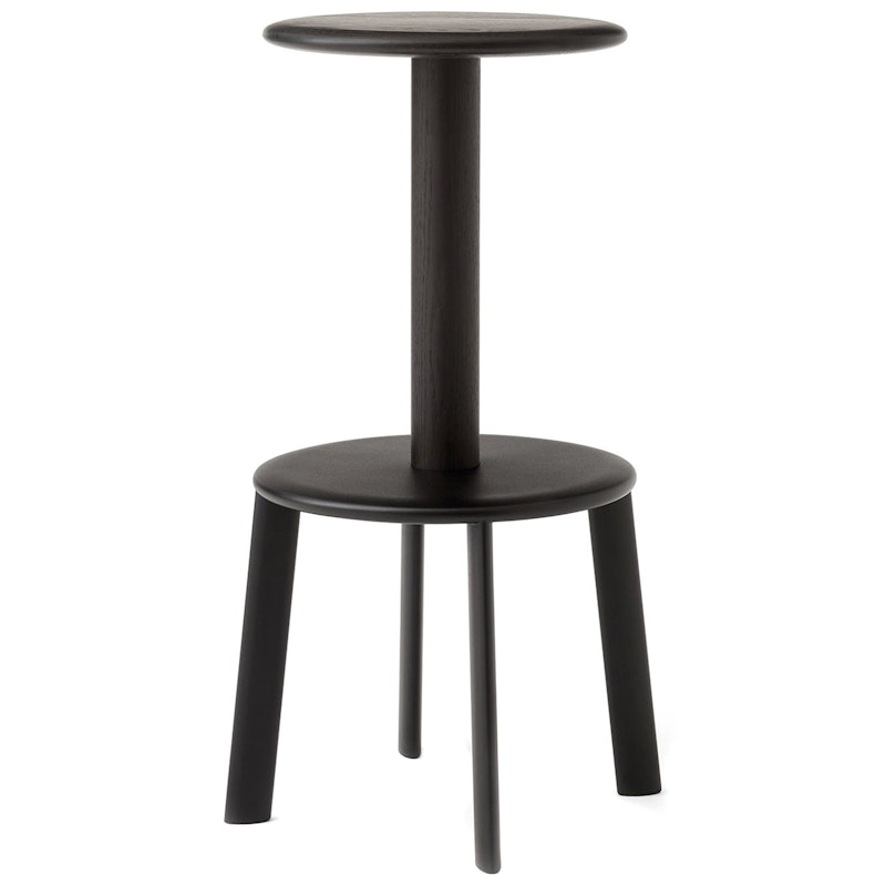 Massif AV40 Bar Stool 75 cm, Dark Stained Oak / Warm Black