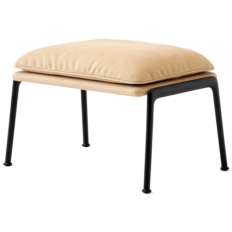 Muno LN20 Footstool, Warm Black / Clay 0007