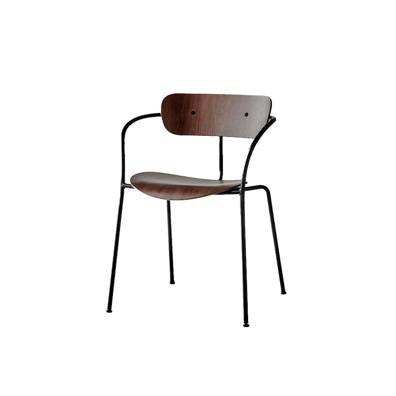 Pavilion Av2 Chair, Lacquered Walnut