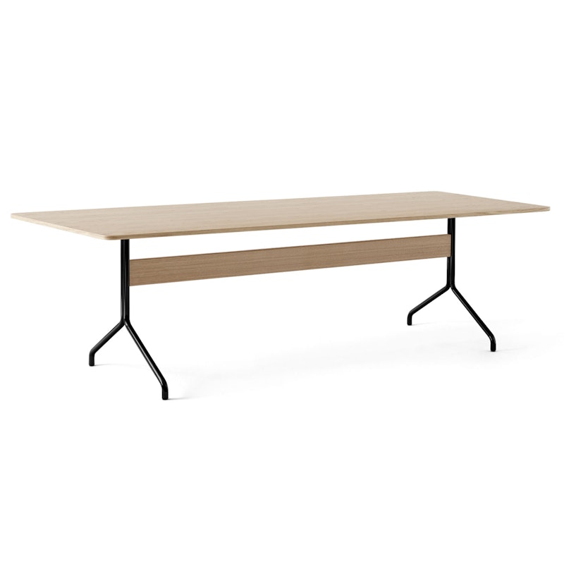 Pavilion AV24 Dining Table 250x110 cm, Oak/Black