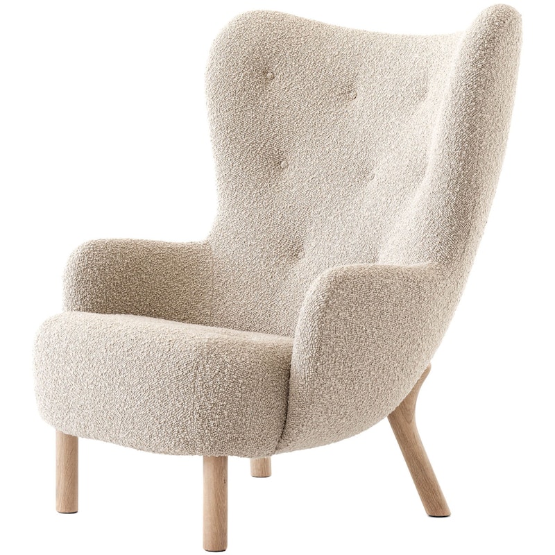 Petra VB3 Armchair, Karakorum 003 / Oiled Oak