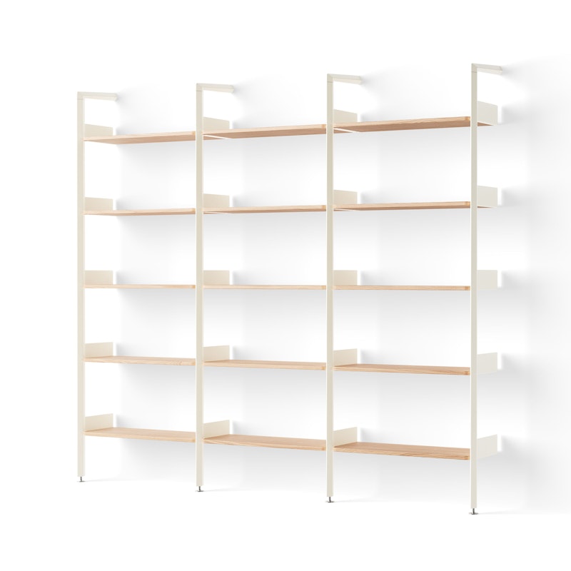 Rombe IF1/IF4/IF4 Shelving System Config F, Oak