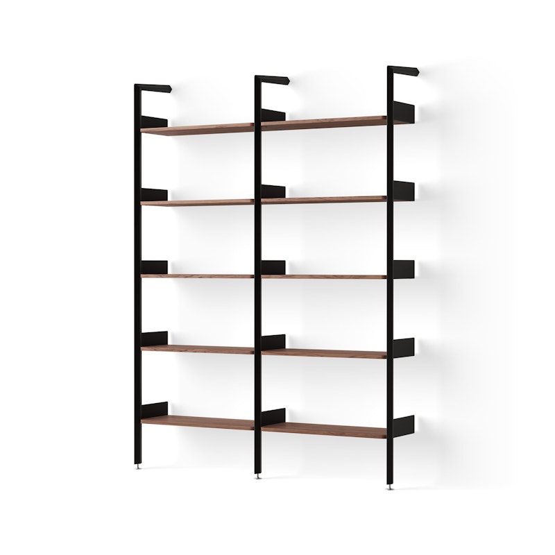 Rombe IF1/IF4 Shelving System Config A, Walnut