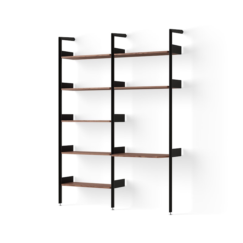 Rombe IF1/IF5 Shelving System Config B, Walnut