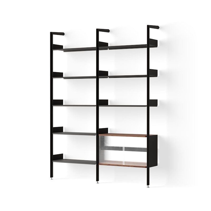 Rombe IF1/IF6 Shelving System Config C, Anthracite
