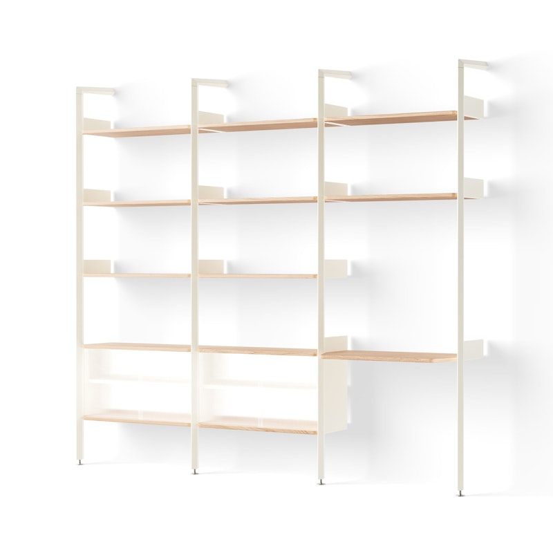 Rombe IF3/IF5/IF6 Shelving System Config J, Oak