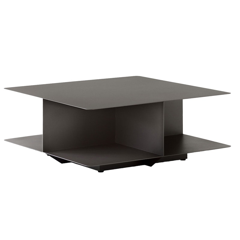 Develius EV3 Coffee Table 89x89 cm, Stone Grey
