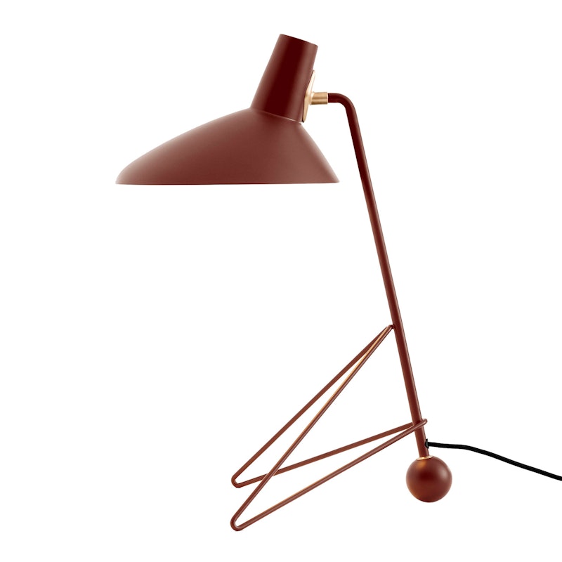 Tripod HM9 Table Lamp, Maroon