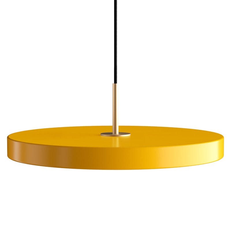 Asteria Pendant Medium, Saffron Yellow