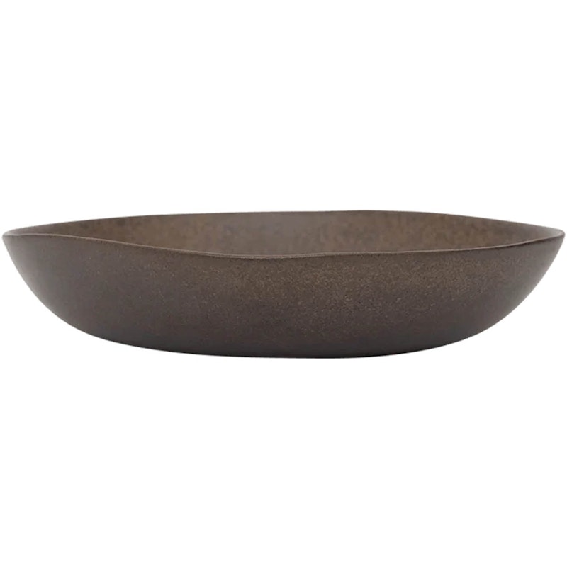 Atelje Pasta Plate Ø22 cm, Brown