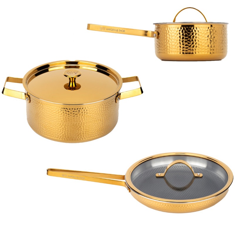 Brassa Pot Set 3 Pieces