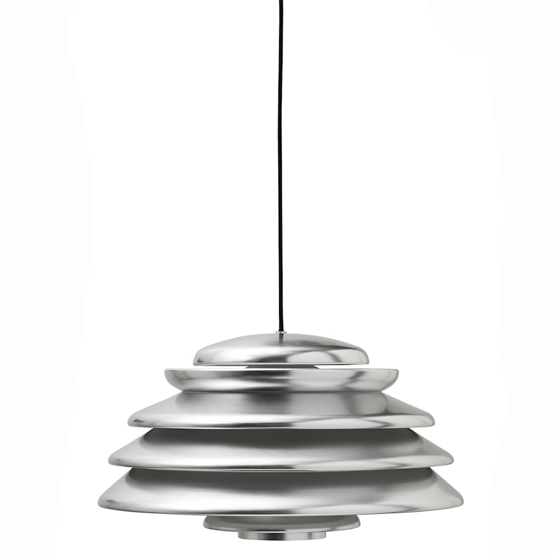 Hive Pendant, Polished Aluminum