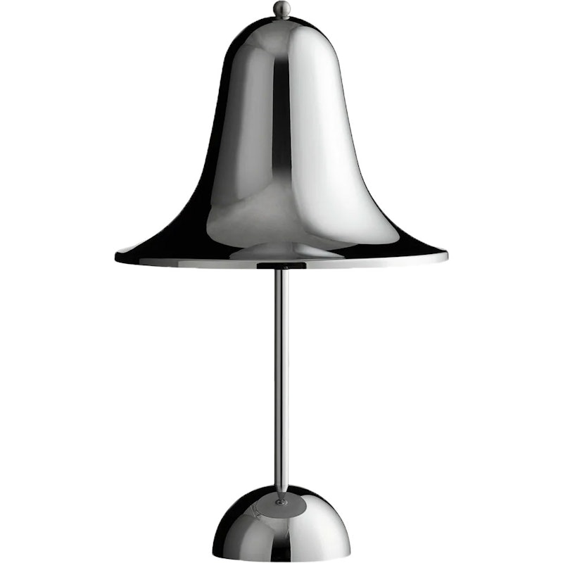 Pantop Table Lamp Portable, Chrome