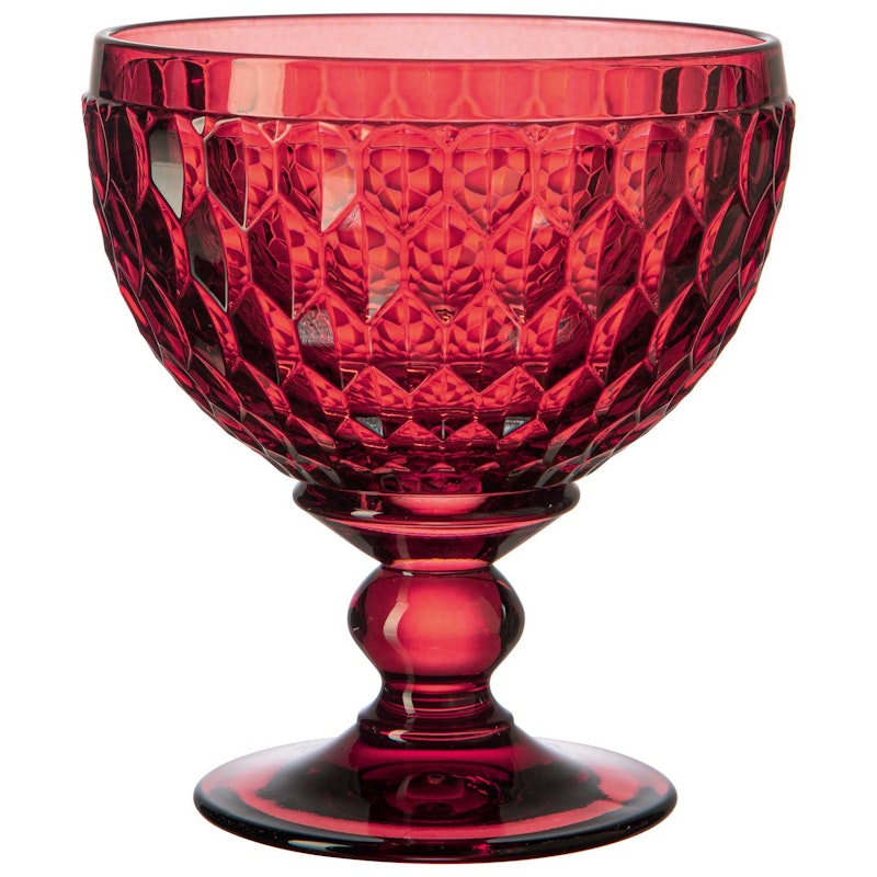 Boston Coloured Champagne Coupe 40 cl, Red