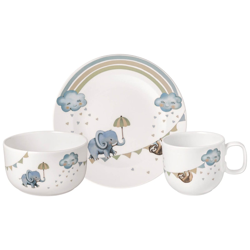 Childrens Tableware 3 Pieces, Walk Like An Elephant
