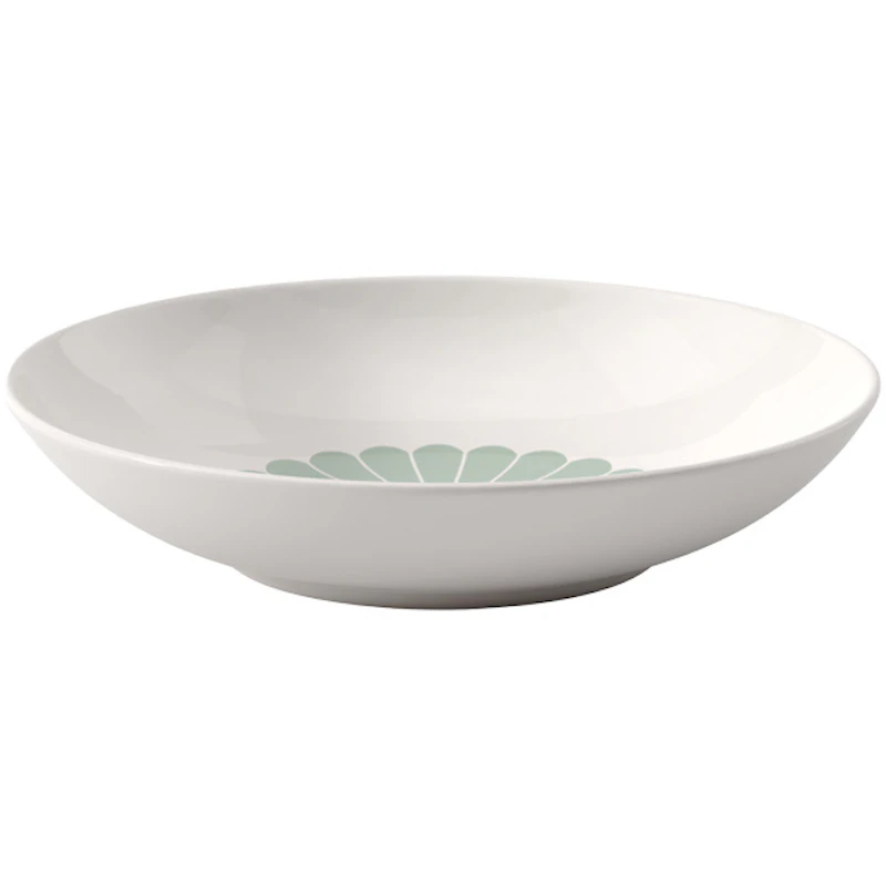 Fleur Pasta Bowl 24 cm, Vert