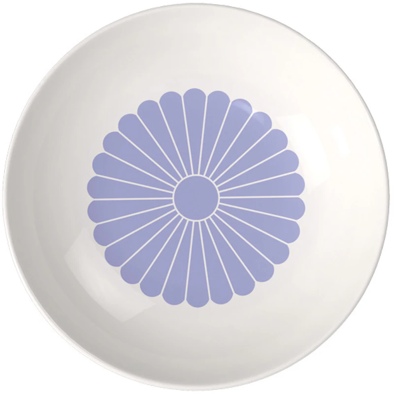 Fleur Pasta Bowl 24 cm, Bleu