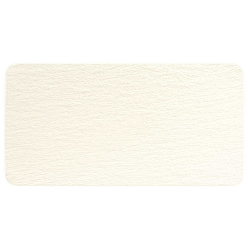 Manufacture Rock Serving Plate, White 35 cm