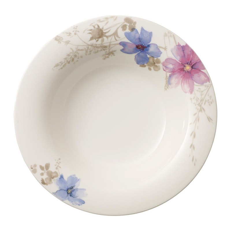 Mariefleur Grey Basic Deep Plate, 23cm