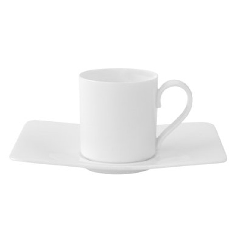 Modern Grace Espresso Cup & Saucer