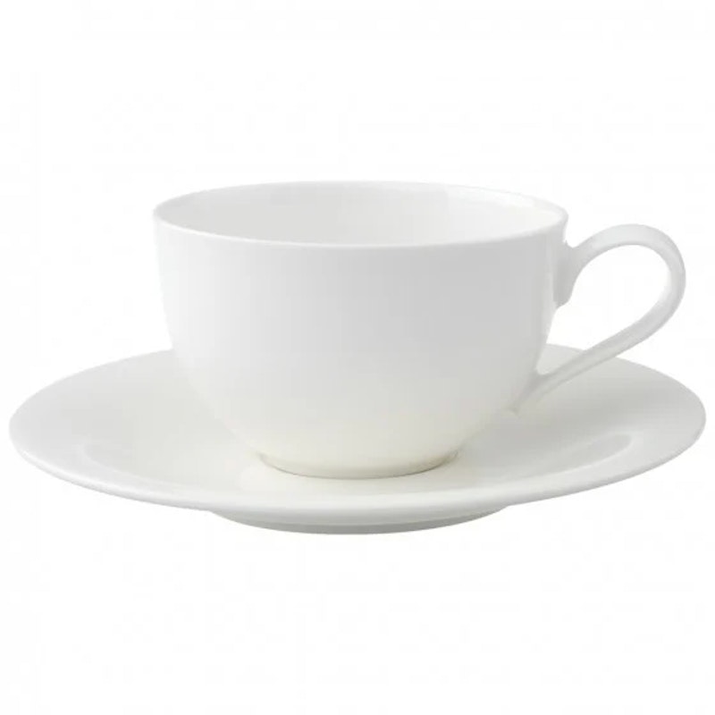 New Cottage Basic Cappuccino Cup With Saucer