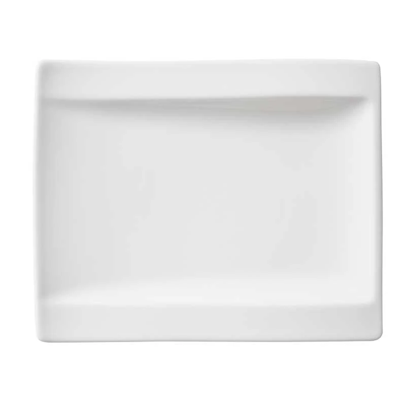 New Wave B&B plate, 18x15 cm