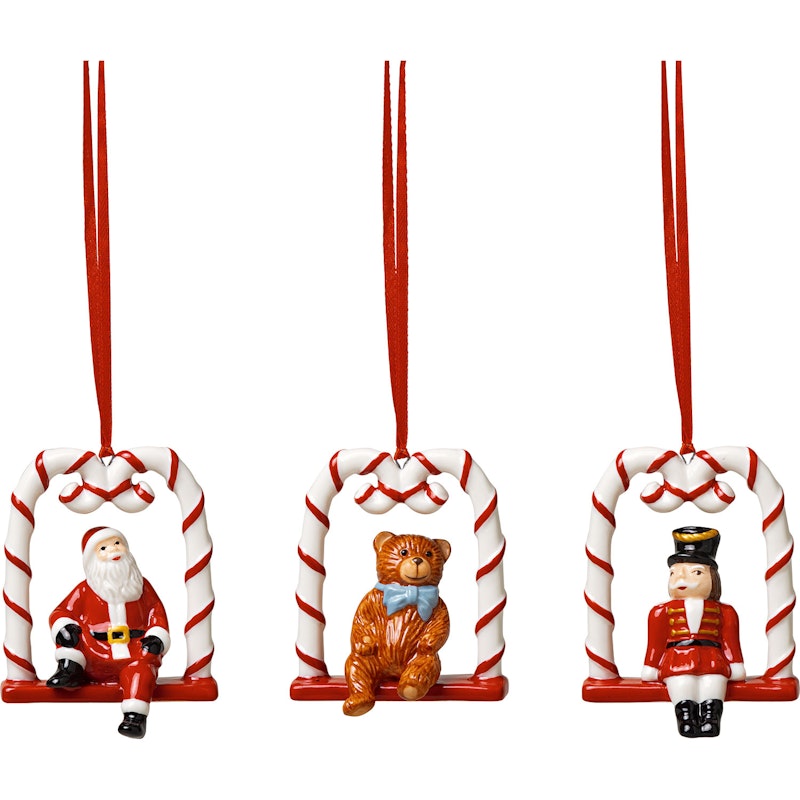 Nostalgic Christmas Ornament 3-pack