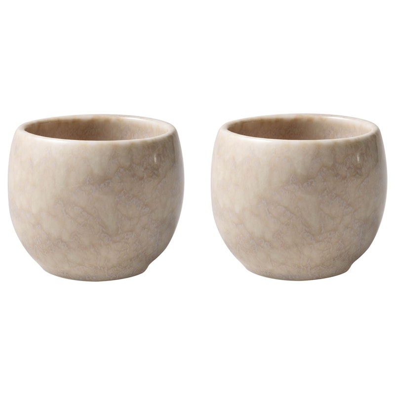 Perlemor Egg Cups, 2-pack