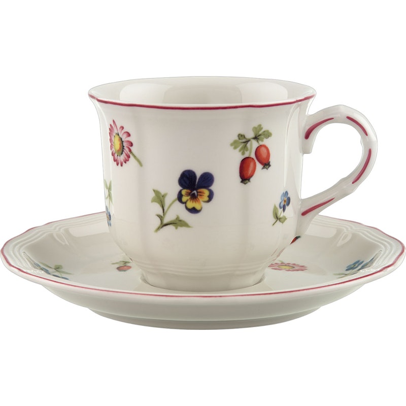 Petite Fleur Coffee Cup With Saucer