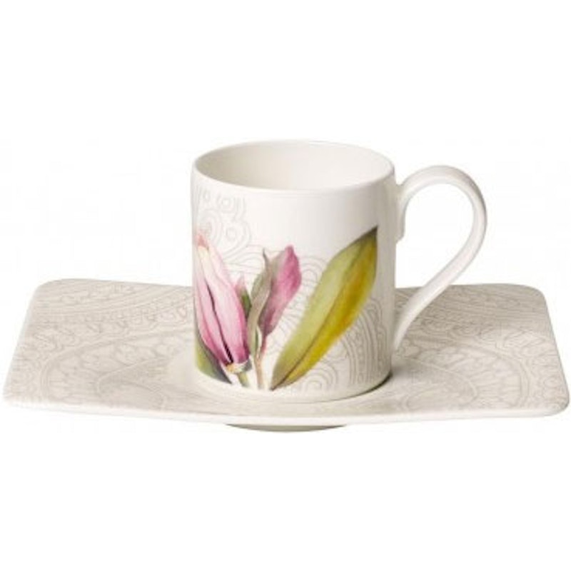 Quinsai Garden Espresso Cup With Saucer