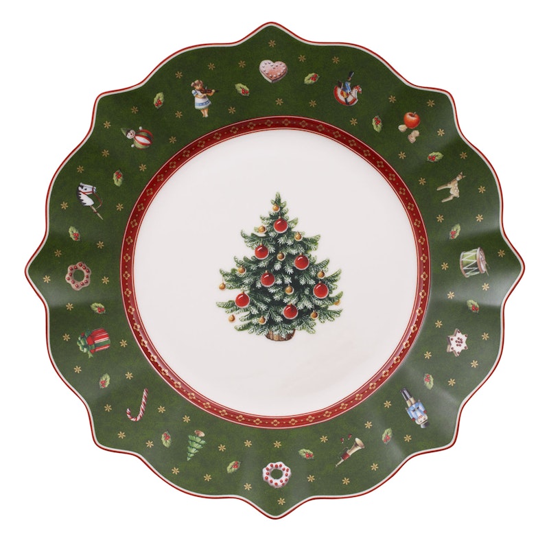 Toy's Delight Breakfast Plate 24 cm, Green