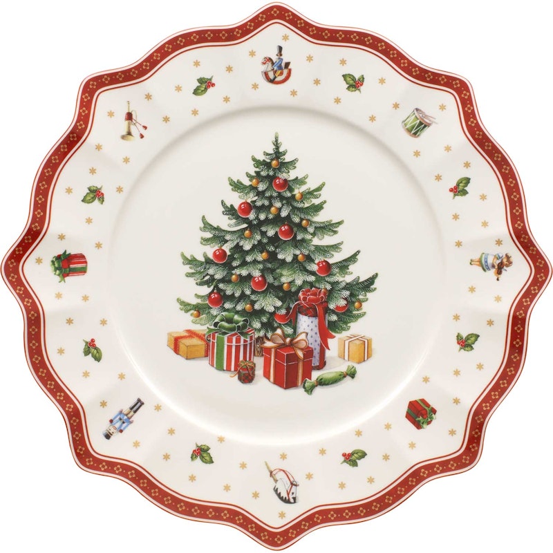 Toy's Delight Plate, Red 34.5 cm