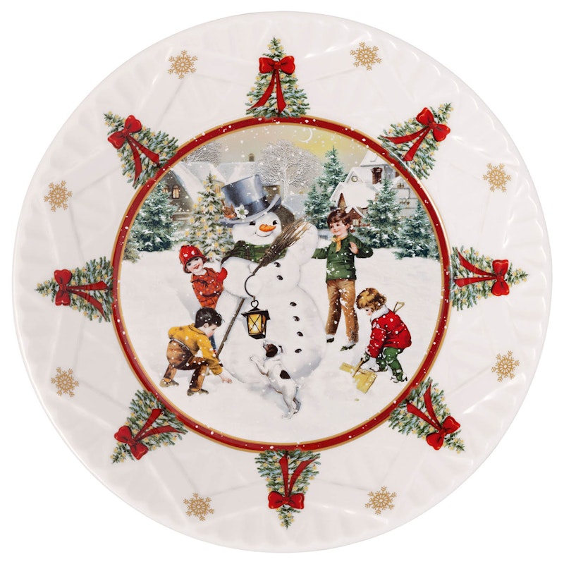 Toy's Fantasy Large bowl, snowman colored