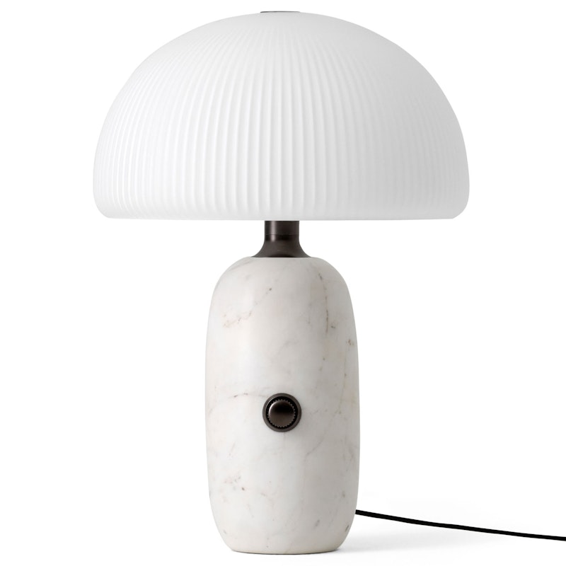 591 Sculpture Table Lamp Ø27.5 cm, White