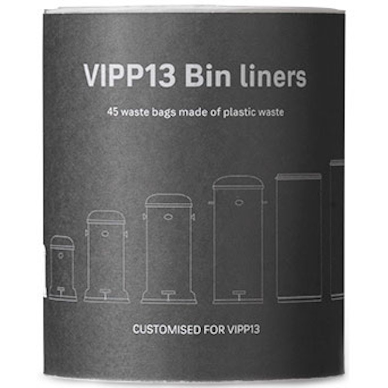 Vipp 13 Bin Liner For Pedal Bin, 4 L