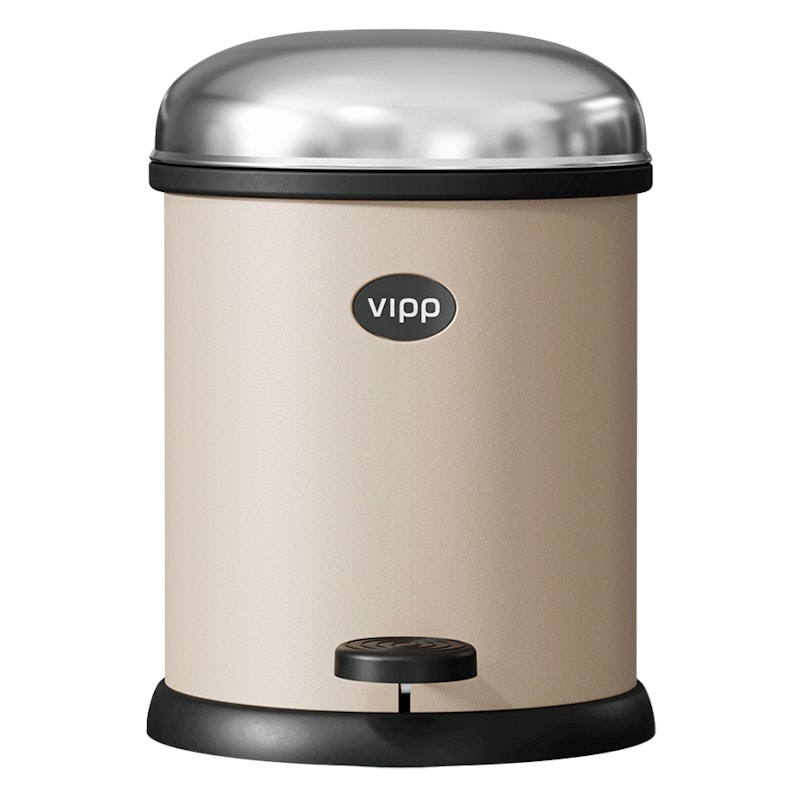 12 Pedal Bin Beige, 3 L