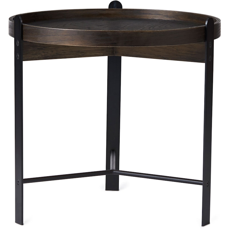 Compose Coffee Table 50 cm, Smoked Oak / Black Noir