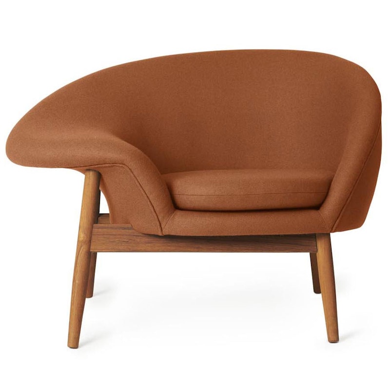 Fried Egg Lounge Chair, Caramel