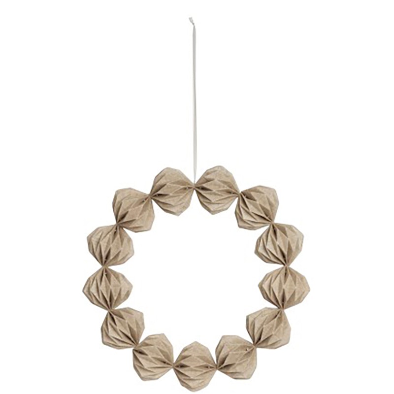 Linn Wreath 40 cm, Natural