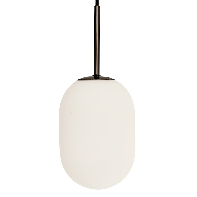 Noor Pendant Opal / Black, 17,5 cm