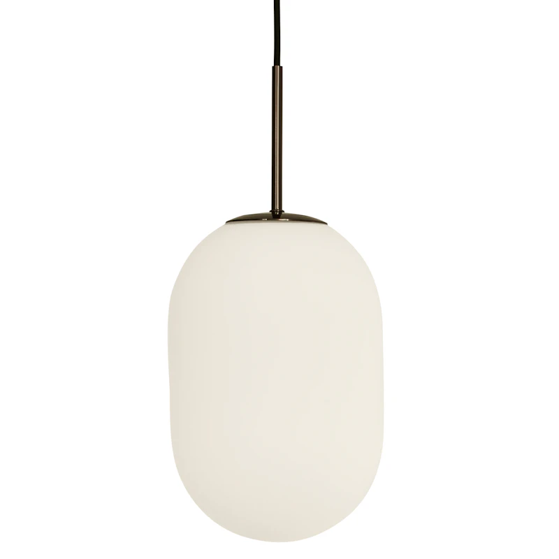 Noor Pendant Opal / Black, 26,5 cm