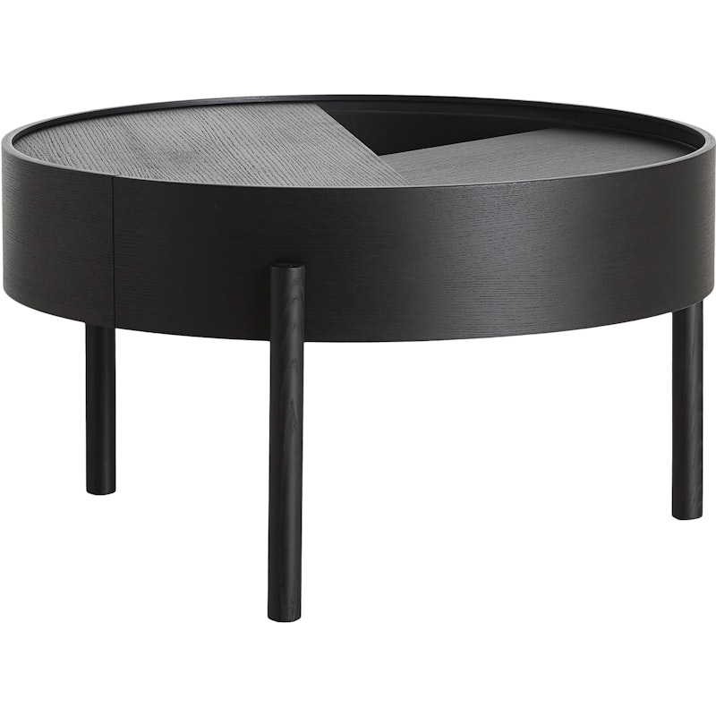 ARC Coffee Table, Black painted ash