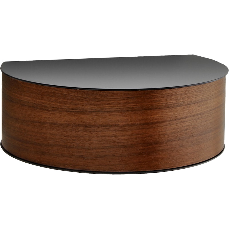 Wallie Shelf, Black / Walnut