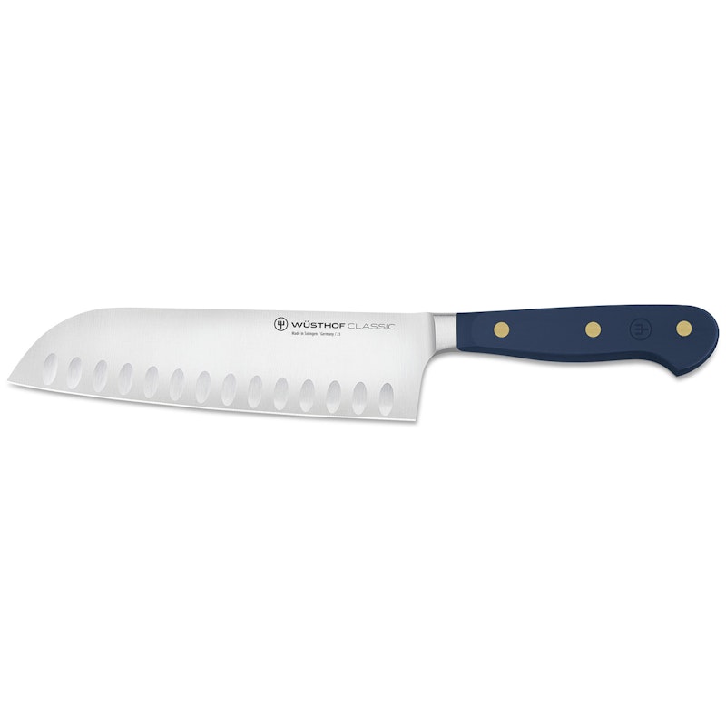 Classic Colour Santoku Knife 17 cm, Wild Blueberry