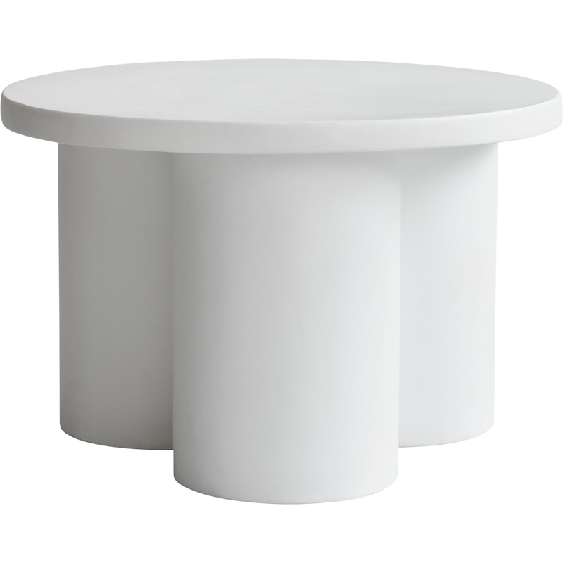 Big Foot Table Low, Bone White