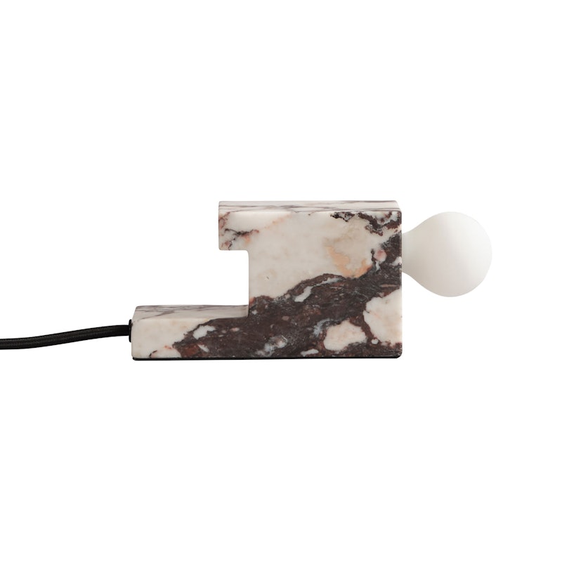 Brick Table Lamp Calacatta, 80 mm